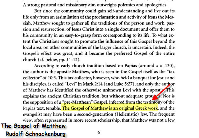 the gospel of matthew